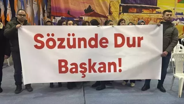 Bakan Tunç, Amasya Belediyesinin İşten Çıkardığı İşçilerle Bir Araya Geldi