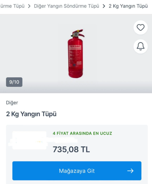 Kartalkaya'daki otel yangını faciasının ardından yangın tüpünün fiyatı fırladı