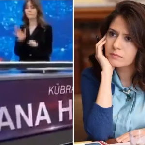 Kubra Par canli yayinda yaptigi el hareketini neden yaptigini acikladi