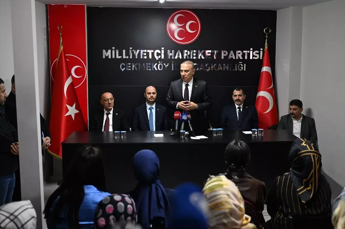 MHP’li Yönter’den partisinin Ümraniye ve Çekmeköy ilçe başkanlıklarına ziyaret Açıklaması