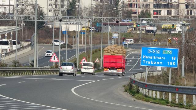 Ordu-Giresun Arası 15 Dakikaya İnecek Yeni Çevre Yolu