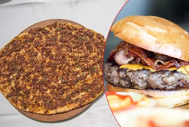 Bunları sakın yemeyin! Hamburger ve lahmacundan çıkanlar mide bulandırdı