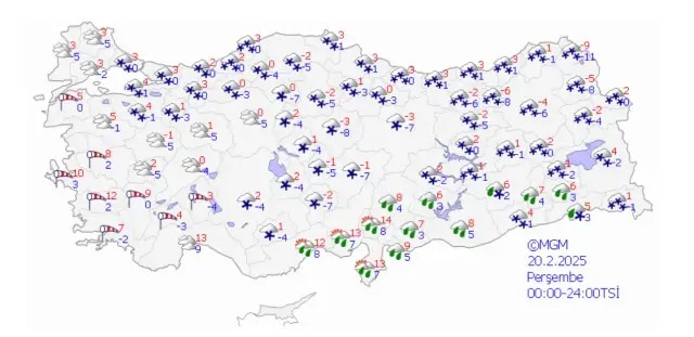 ANKARA HAVA DURUMU | 21 Şubat Cuma Ankara'da hava nasıl olacak? Ankara günlük ve 5 günlük hava durumu tahmini!