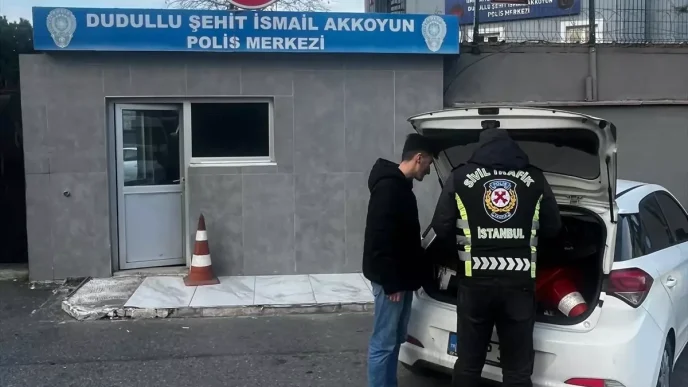 Trafikte Tehlikeli Hareketler Yapan Surucuye 7 Bin Lira Ceza