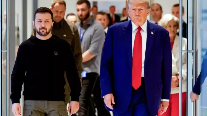 Trump Zelenskiy anlasmayi kabul etti Beyaz Saraya geliyor