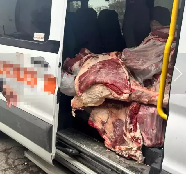 Personel servisinde et taşınan markete 1 milyon 305 bin lira ceza