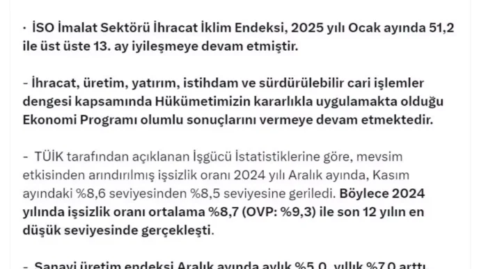 bakan bolat sanayi uretiminde son 21 ayin en 18357575 amp