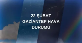 gaziantep hava durumu 22 subat cumartesi 18400099 8169 amp