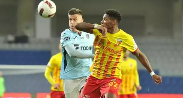 Kayserispor - Başakşehir FK maçı ilk 11'ler kim?