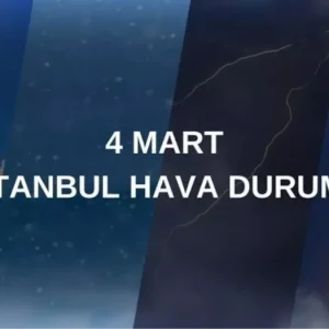 4 mart bugun hava durumu istanbul istanbul hava 18422807 4559 amp