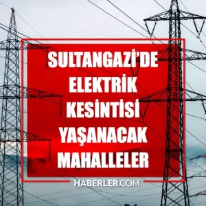 Istanbul SULTANGAZI elektrik kesintisi 11 Mart Sultangazi elektrik kesintisi ne