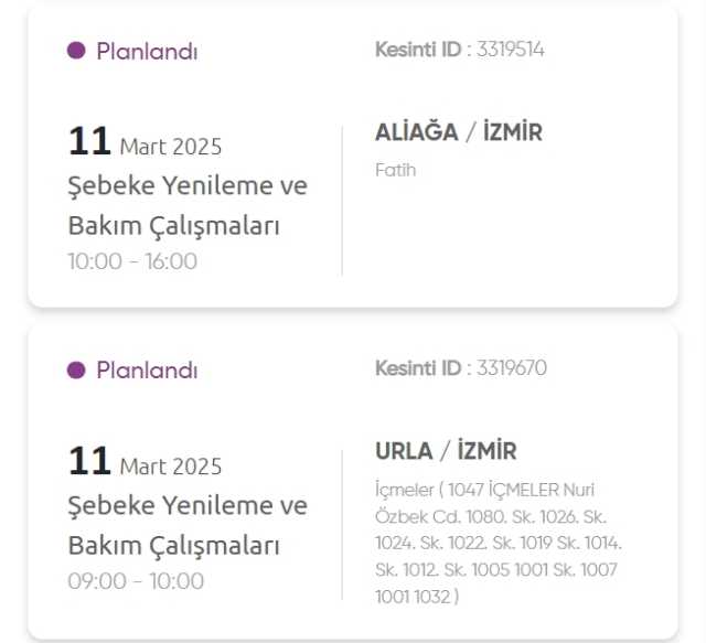 İzmir GEDİZ elektrik kesintisi! 11 Mart İzmir'de elektrik kesintisi ne zaman bitecek, elektrikler ne zaman gelecek?