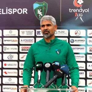 Kocaelispor Teknik Direktoru Ismet Tasdemir Zor bir mac bizi bekliyor