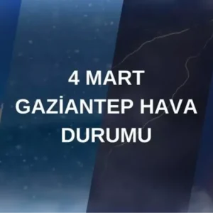 gaziantep hava durumu 4 mart sali gaziantep hava 18422793 3202 amp