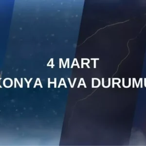 hava durumu konya 4 mart sali konya hava durumu 18424155 2073 amp