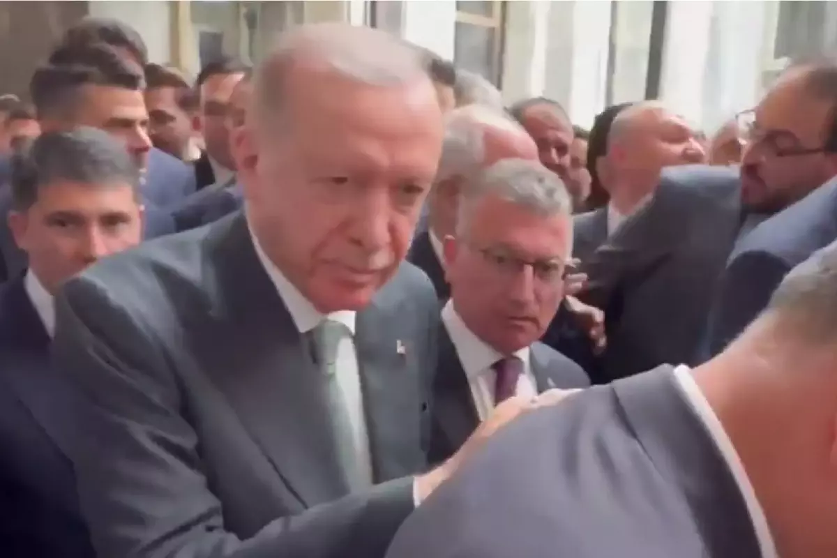 Cumhurbaskani Erdogan Imamoglu039yla ilgili soruyu yanitsiz birakti