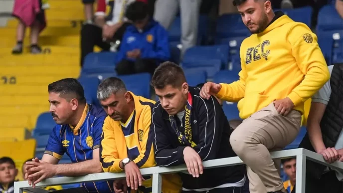1 Ligde gorulmemis olay Yanlis gol anonsu once sevindirdi sonra