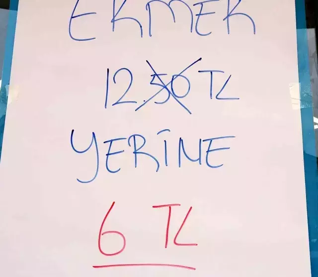 İki marketin rekabeti vatandaşa yaradı! Ekmek 6 TL'ye düştü