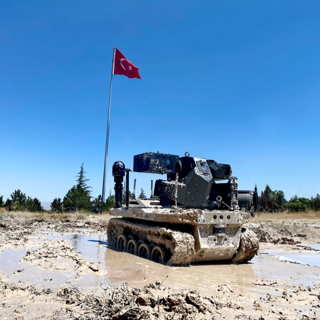 HAVELSAN'ın BARKAN insansız otonom kara aracının seri üretimi başlıyor