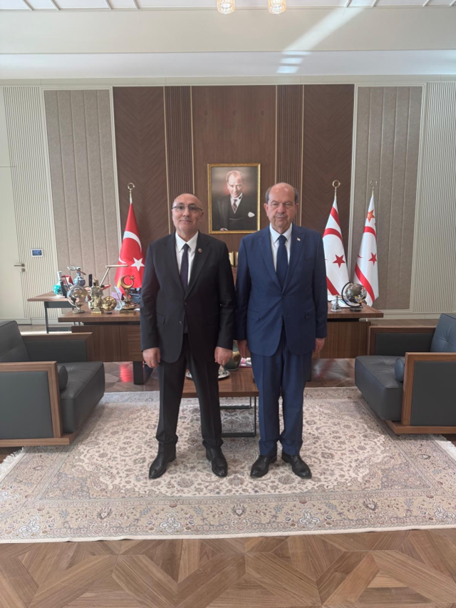 KKTC Cumhurbaşkanı Tatar, Kıbrıs adasının enerji ve güvenliğin merkezi olacağını vurguladı