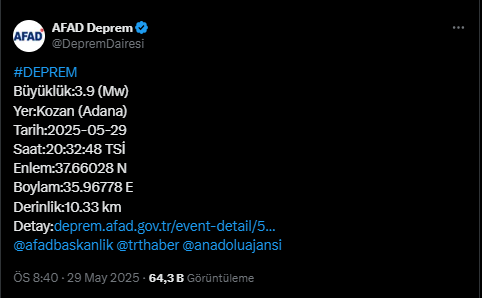 Az önce deprem mi oldu? Deprem nerede, kaç şiddetinde oldu? SON DAKİKA!