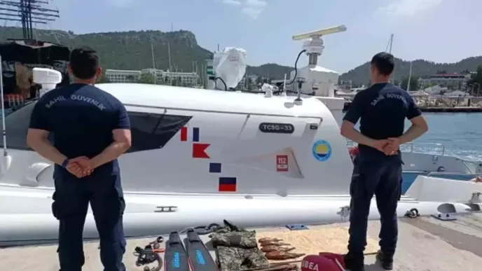 Antalyada yasa disi orfoz avina 31 bin lira ceza kesildi