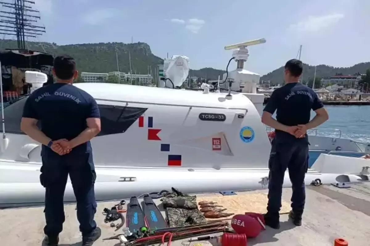 Antalyada yasa disi orfoz avina 31 bin lira ceza kesildi