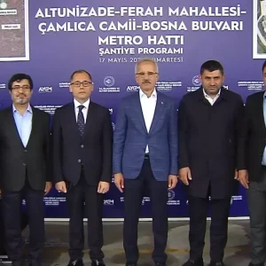 Bakan Uraloglu Bugun itibariyle ana hat tunel kazilarini yuzde 99