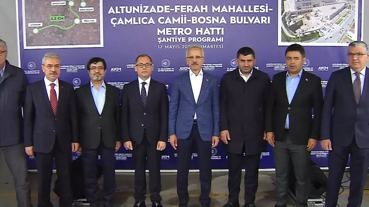 Bakan Uraloglu Bugun itibariyle ana hat tunel kazilarini yuzde 99