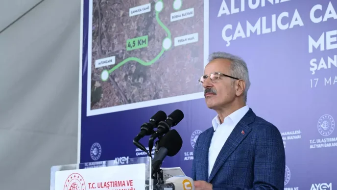 Bakan Uraloglu Istanbula yeni bir rayli sistem daha kazandiracagiz