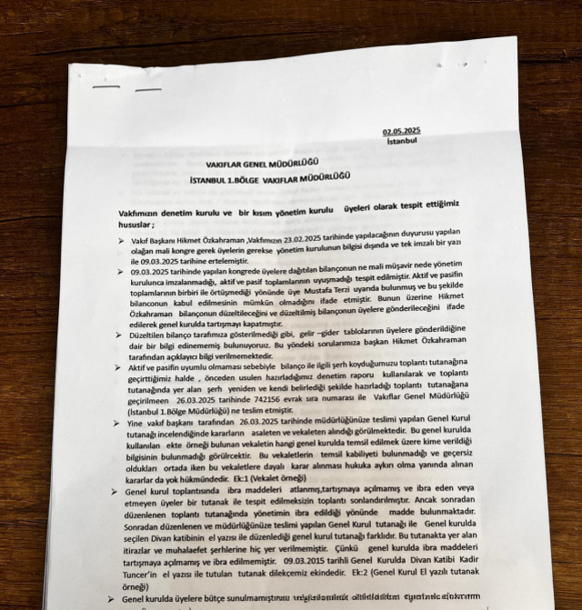 Bakırköy Musiki Konservatuarı Vakfı'nda usulsüzlük iddiası