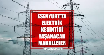 Istanbul ESENYURT elektrik kesintisi 16 Mayis Esenyurt elektrik kesintisi ne