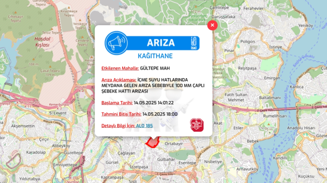 İstanbul KAĞITHANE su kesintisi! 14-15 Mayıs İSKİ Kağıthane su kesintisi ne zaman bitecek, sular ne zaman gelecek?