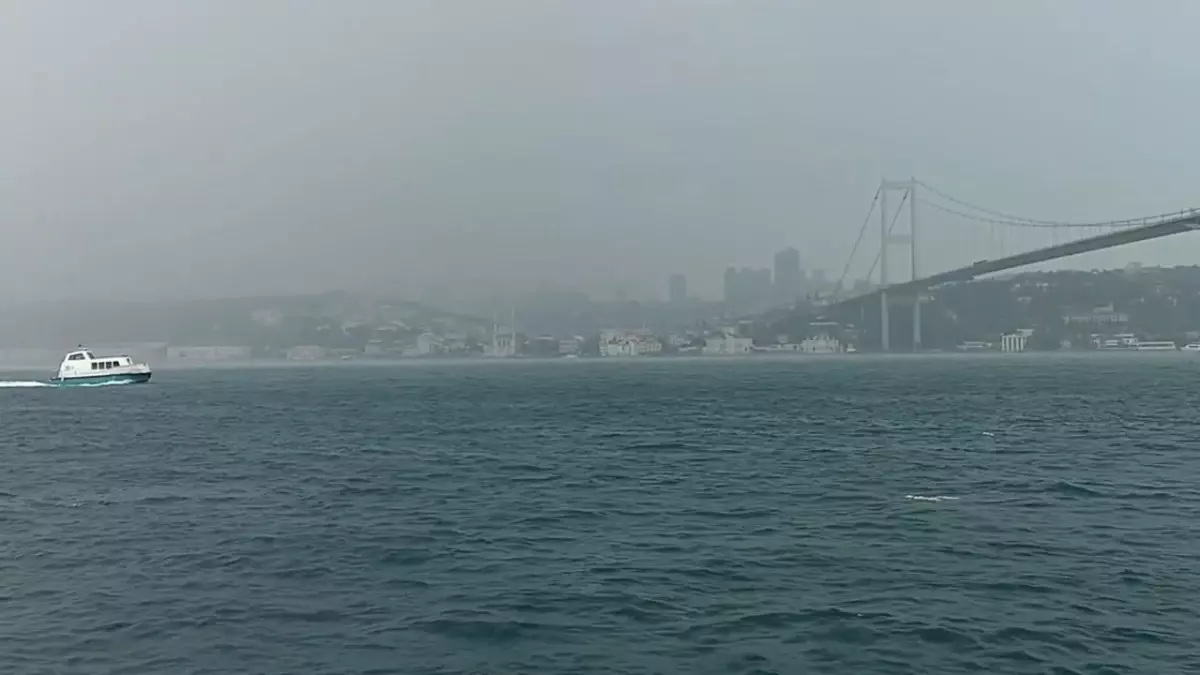 İstanbul'da dolu yağışı etkili oluyor -1