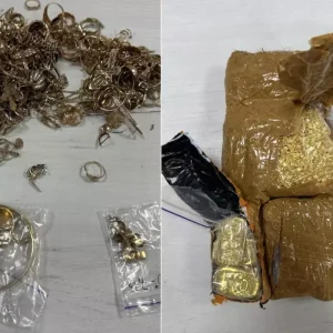 Kilolarca altin Turkiye sinirinda yakalandi