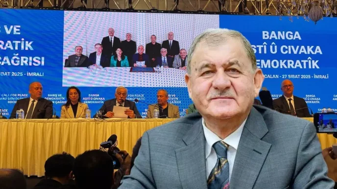 Nevzat Cicek acikladi Irak Cumhurbaskanindan terorsuz Turkiye surecine destek