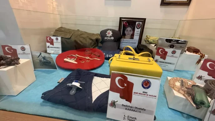 Sehit Polis Memuru Seyda Yilmazin Esyalari Muzeye Bagislandi