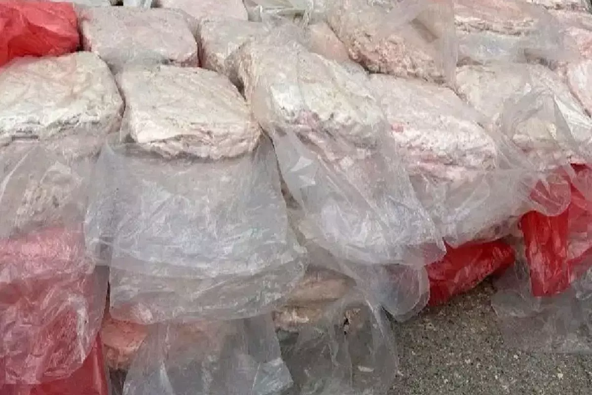 Sirnakta kamyon kasasinda 25 ton kacak et ele gecirildi