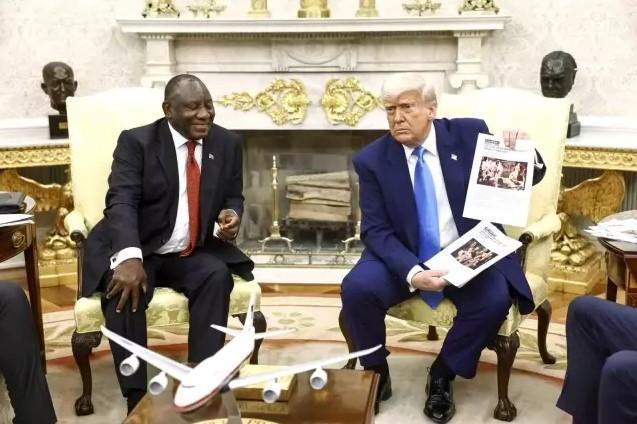 Soykırımla suçladı! Trump şimdi de Güney Afrika lideriyle kavga etti
