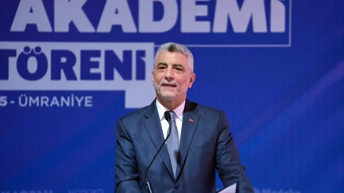 Ticaret Bakani Omer Bolat Modoko Akademinin acilisinda konustu Aciklamasi