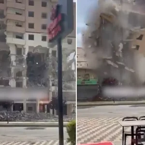 hasarli binanin kontrollu oldugu soylenen yikimi 18614363 2202 amp