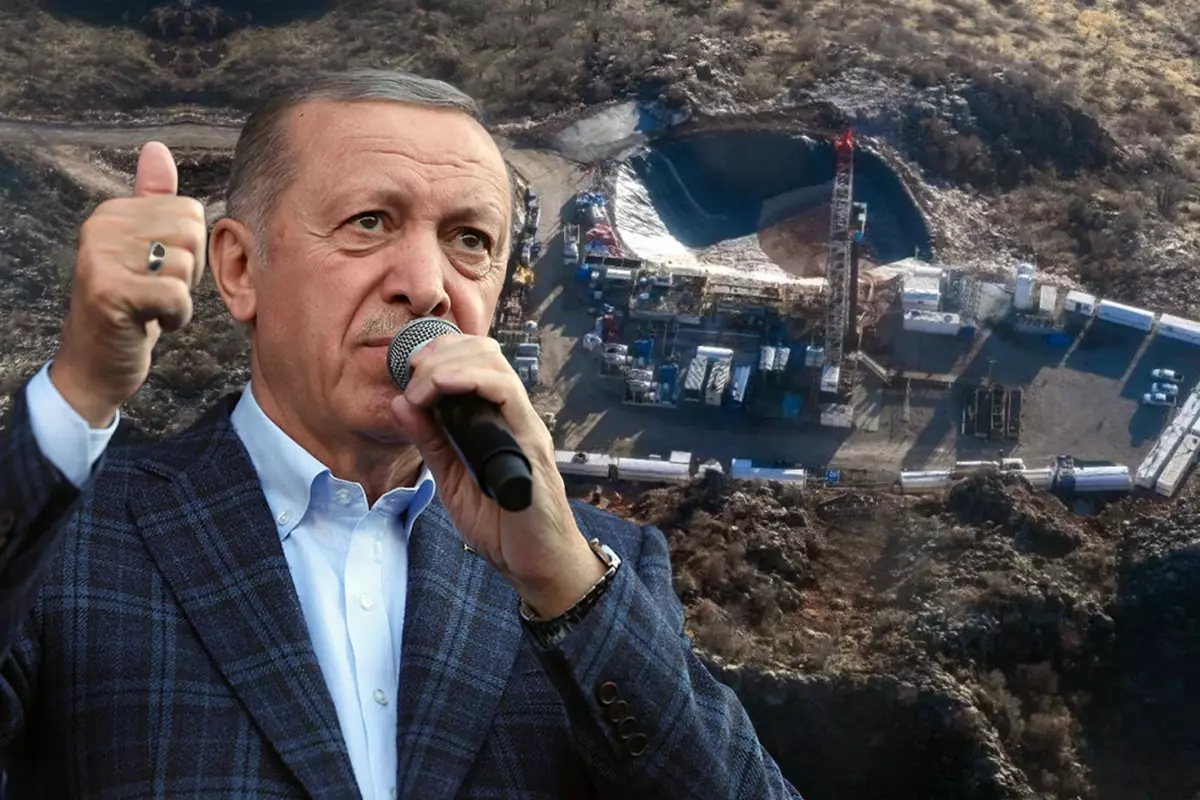 quotSeytanin bacagini kirdikquot diyen Erdogan Gabar039da gunluk uretilen petrol miktarini