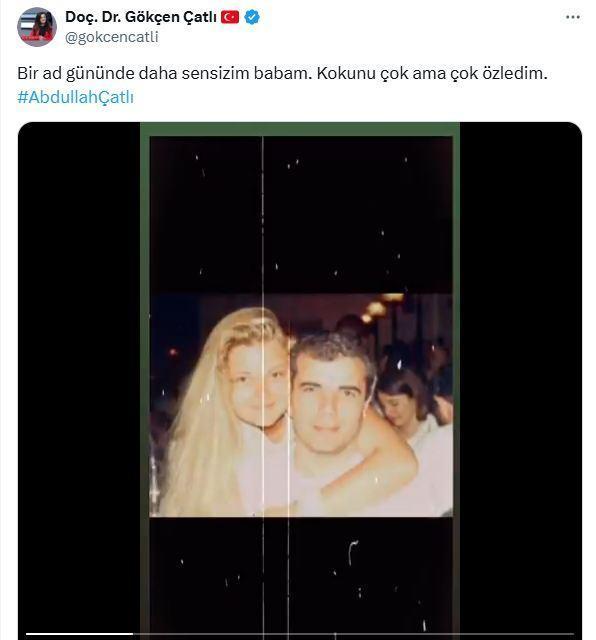 Abdullah Çatlı'nın kızının paylaşımı yorum bombardımanına tutuldu