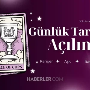 GUNLUK TAROT ACILIMI Tarot falina gore 30 Haziran Pazartesi