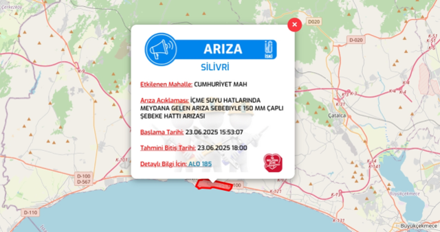 İstanbul SİLİVRİ su kesintisi! 23-24 Haziran İSKİ Silivri su kesintisi ne zaman bitecek, sular ne zaman gelecek?