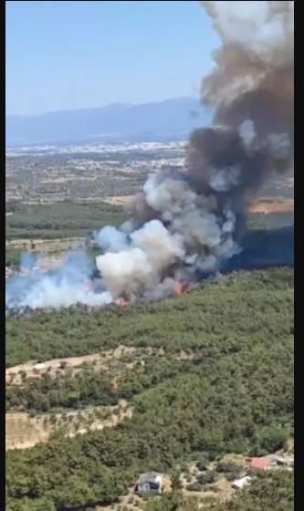 İzmir yangın söndü mü, devam ediyor mu?
