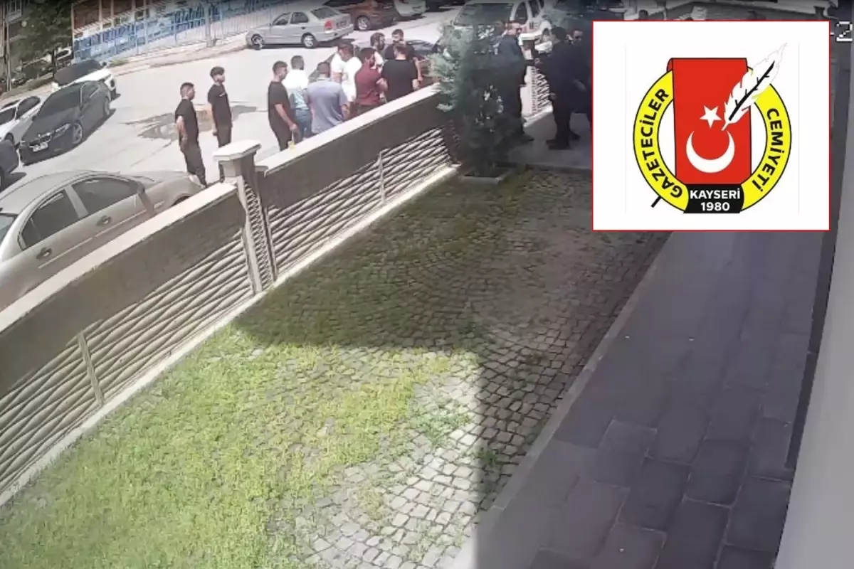 Kayseride gazetecilere yonelik tehditlere tepki Ifade ozgurlugu anayasal haktir