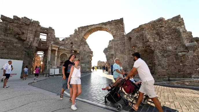 Antalya Turizmde Tarih Yazdi 104 Bin Ziyaretci Rekoru