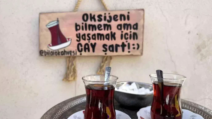 Artukluda 50 Yildir Caycilik Yapan Esnaf Sicaklara Ragmen Mesaisine Devam