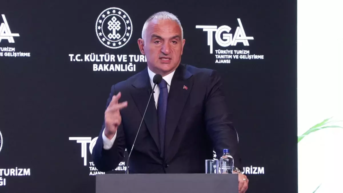Bakan Ersoy 64 milyar dolar yil sonu turizm geliri hedefimize